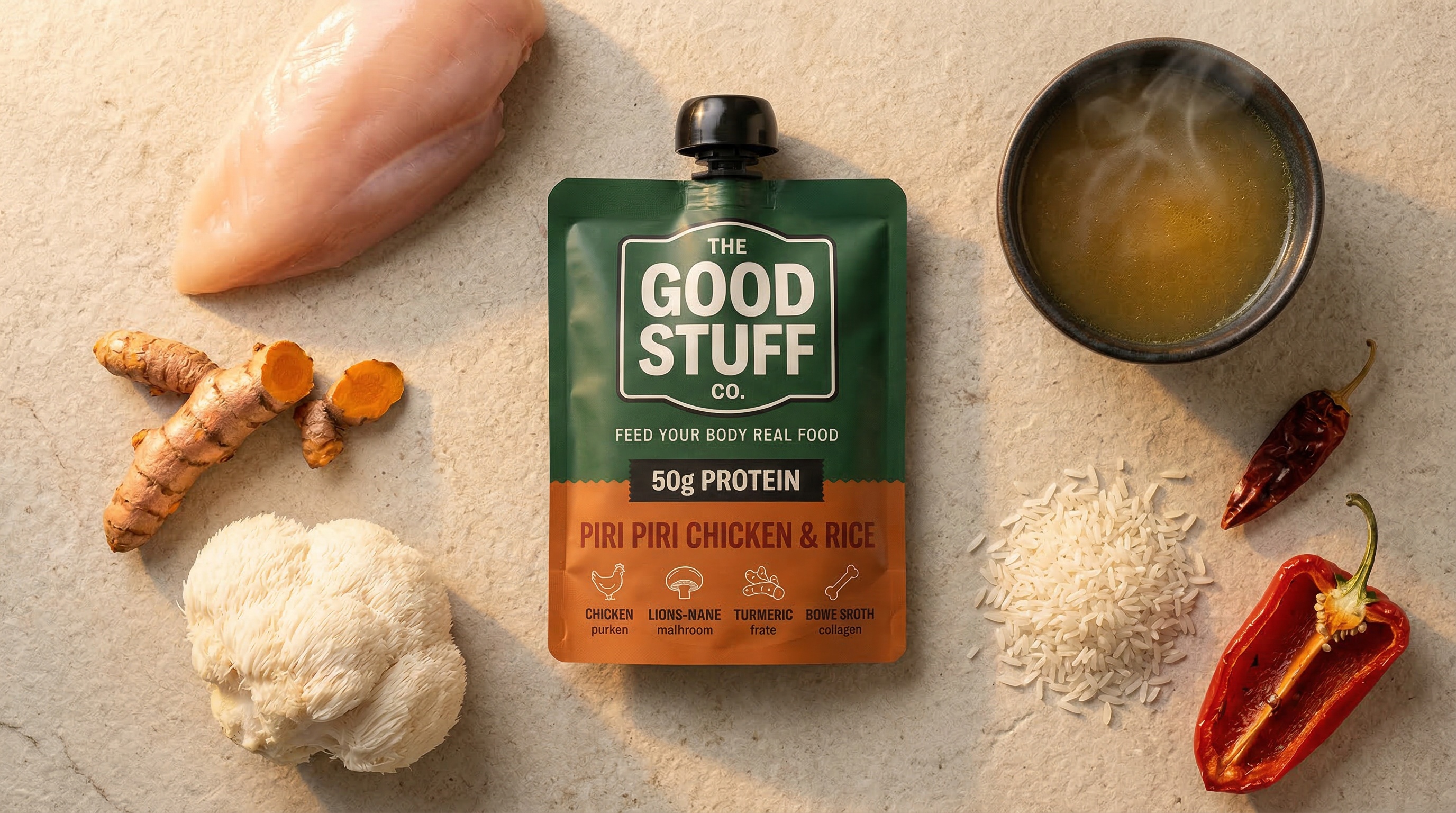 Nurish Piri Piri Chicken & Rice